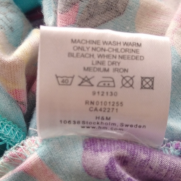 NWOT H & M Blue Halter tank top Size XS - Picture 9 of 11